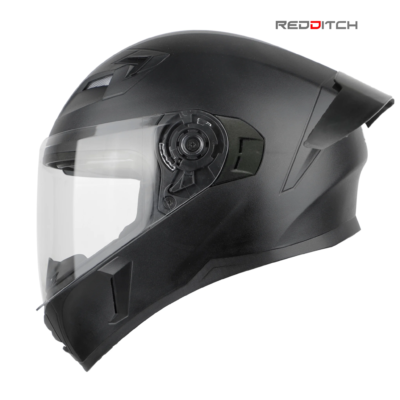 STEELBIRD SBA-21 RAPTOR DASHING HELMET BLACK WITH SPOILER